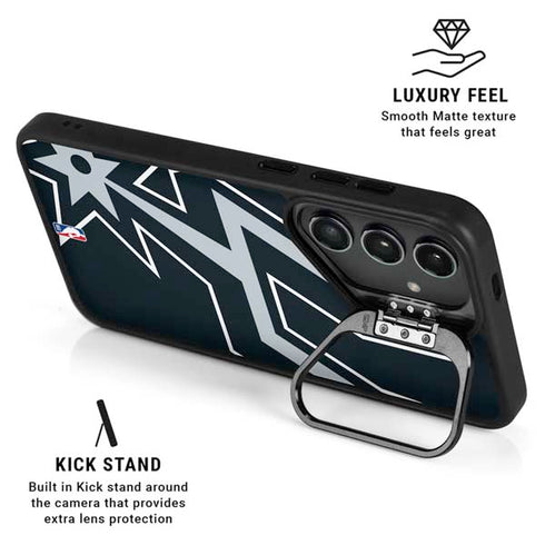 NBA San Antonio Spurs Large Logo Galaxy S24 FE Kickstand Case